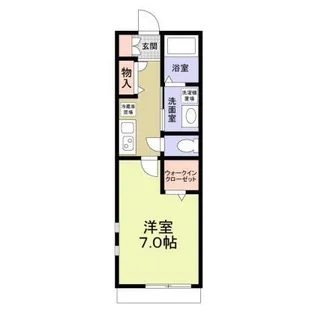 フォレストメゾン上大岡【1階】の間取り