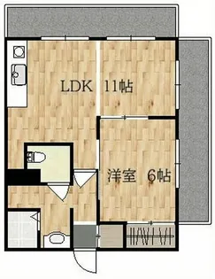 柏田第3ビル【3階】の間取り