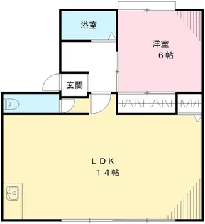 サンライフ文京【1階】の間取り