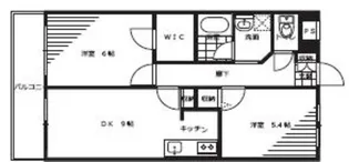 プルメリアガーデン【5階】の間取り