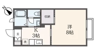 エルジノーサ【2階】の間取り