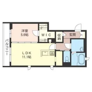 ソレイユ ガーデン【2階】の間取り