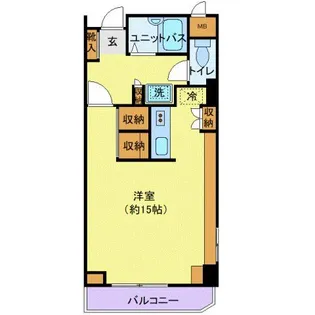 花京院ビル【5階】の間取り
