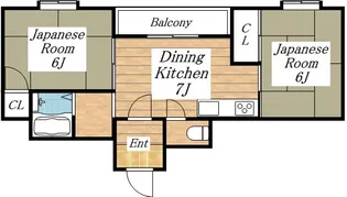 第3タナックマンション【4階】の間取り