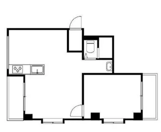 ドミール駒沢【2階】の間取り