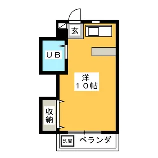 KIKUSUI HEIGHTS【3階】の間取り