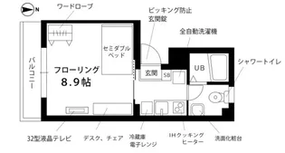 プチグランデピア【4階】の間取り