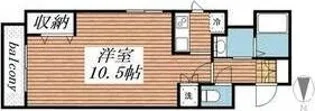 フィオーレ・浅草【5階】の間取り
