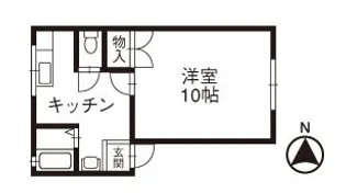 peace casa(ピースカーサ)【2階】の間取り