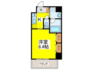 Grand Life 岸里【7階】の間取り