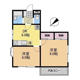 セリシェール【2階】の間取り