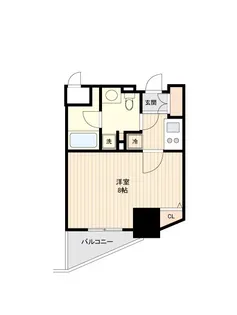 ドゥーエ幡ヶ谷【13階】の間取り