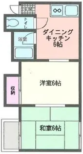 モンフィス大鶴【3階】の間取り