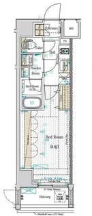 MAXIV東向島フュージョナルDUE【7階】の間取り