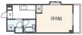 レジデンスSHIRAI【2階】の間取り