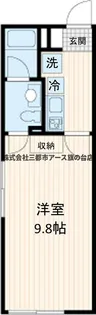 Fullea久が原【2階】の間取り