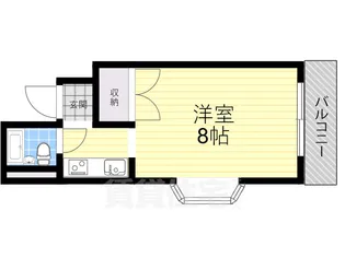 ライブハイツ高田【3階】の間取り