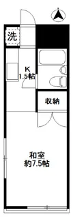 富士ハイツ【2階】の間取り