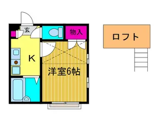 F・グレース住道【2階】の間取り