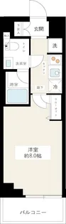 ハイズクレセール清澄白河【3階】の間取り