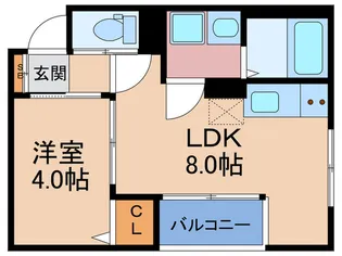 ALEGRIA豊中三和町【1階】の間取り