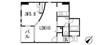 JEUNESEE翠町【4階】の間取り