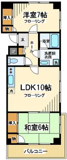 ファミールYK【8階】の間取り