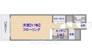 エステートモア浄水通り【11階】の間取り