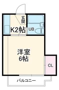 アーバンライフシティ【3階】の間取り