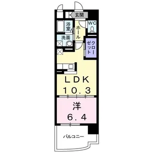 ヴェルジール【2階】の間取り