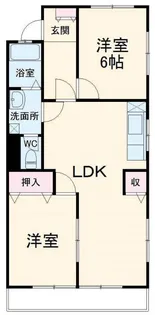 春陽ビル【4階】の間取り