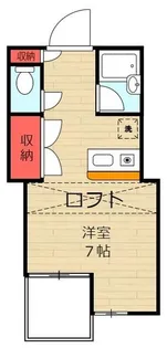 コーポラスエンゼル2【2階】の間取り