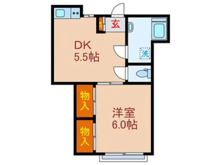 紅谷ビル【3階】の間取り