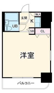 ビッグヴァンステイツ伊勢佐木町【2階】の間取り