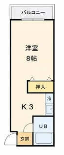 サンプラザ新橋【2階】の間取り