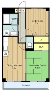 ウエルストン【2階】の間取り