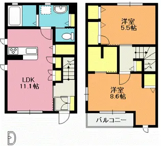 【SHM】ジョワ・コライユ Iの間取り
