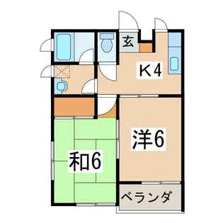 ジョイライフM【2階】の間取り