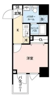GENOVIA川崎IVskygarden【7階】の間取り
