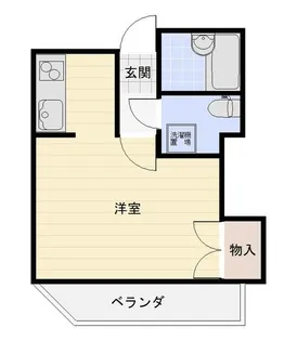 市川第2ビル【2階】の間取り