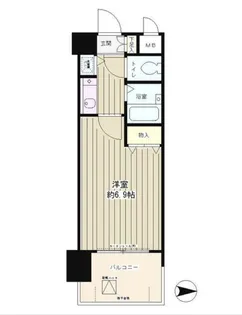 パークヒルズ落合【7階】の間取り