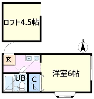 ガーデンズ東新小岩【2階】の間取り