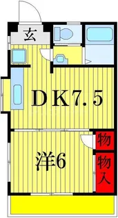 コーポ石川【3階】の間取り
