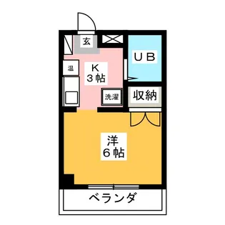 ドエルクラ【3階】の間取り