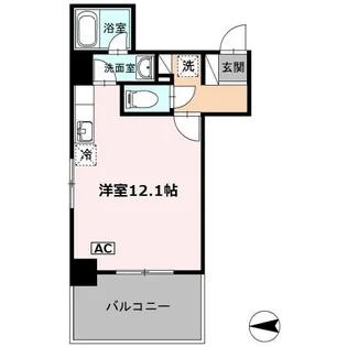 メディウス浅草橋【10階】の間取り