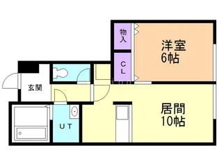 デュナミス【1階】の間取り