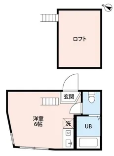 ベラカーサ横浜【2階】の間取り