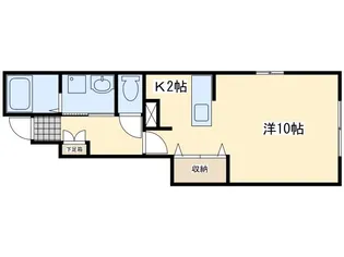 エル・ドラド【1階】の間取り