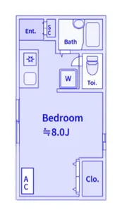 シェモアII【1階】の間取り