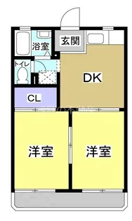 タウニィすみよし(北棟)【1階】の間取り